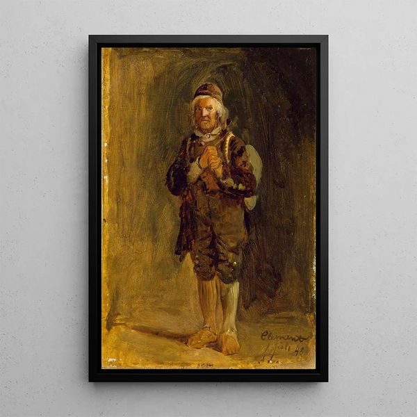 Reproductie van het schilderij Clement Ringnes de Sigdal - Adolph Tidemand