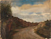 Route de campagne - Adolph Tidemand — weergave van het kunstwerk