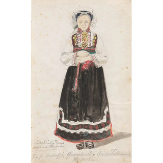 Adolph Tidemand - Draktstudie Bolkesj.webp