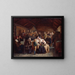 Festin funèbre - Adolph Tidemand — ingelijst kunstwerk aan de muur
