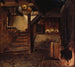 Keuken Duits - Adolph Tidemand — weergave van het kunstwerk