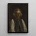 van een boerentafereel van Voss - Adolph Tidemand — ingelijst kunstwerk aan de muur