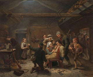 Adolph Tidemand - The Return of the Bear Hunter.webp