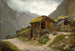 Vue de Gudvangen - Adolph Tidemand — weergave van het kunstwerk