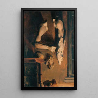 Adolph von Menzel - Studio Wall.webp