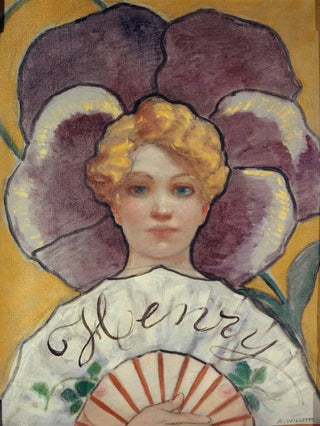 Adolphe Lon Willette - la Pense Enseigne de la maison Henry autrefois rue du Faubourg SaintHonor.webp