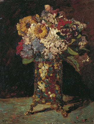 Adolphe Monticelli - Flower still life.webp