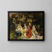Le Décaméron - Adolphe Monticelli — ingelijst kunstwerk aan de muur