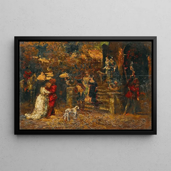 Adolphe Monticelli - The Farewell.webp