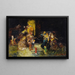 De ontmoeting - Adolphe Monticelli — ingelijst kunstwerk aan de muur