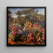 Adoration of the Magi - Filippino Lippi — framed artwork on a wall