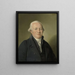 Cornelis Sebille Roos 1754-1820 Amsterdam and curator of the Nationale KonstGallery at Huis ten Bosch The Hague - Adriaan de Lelie — framed artwork on a wall