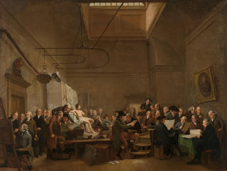 Adriaan de Lelie - The Drawing Gallery of the Felix Meritis Society.webp