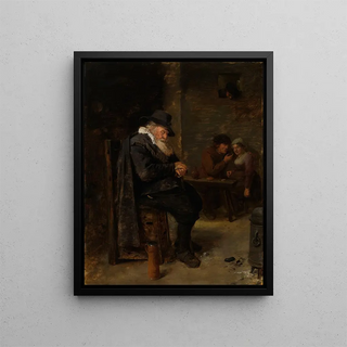 Adriaen Brouwer - An Old Man in a Tavern.webp