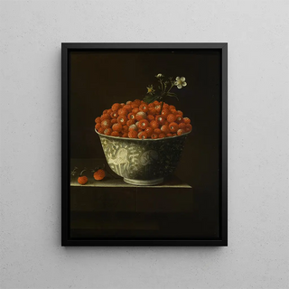 Adriaen Coorte - Wild Strawberries in a Wan Li Bowl.webp