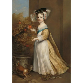 Adriaen Hanneman - William III 16501702 Prince of Orange as a Child.webp