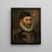 Guillaume d'Orange - Adriaen Thomasz Key — framed artwork on a wall