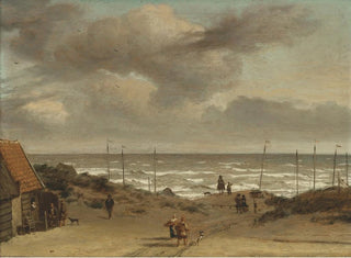 Adriaen van de Velde - View from the Dunes out to Sea.webp
