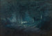 Houten schilderij bij maanlicht - Adrien Joseph Heymans — weergave van het kunstwerk