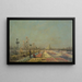 van Champs de tulipes - Adrien Louis Demont — ingelijst kunstwerk aan de muur