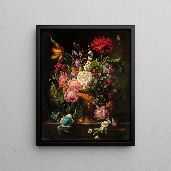 Adrien Joseph VerhoevenBall - Floral Still Life.webp