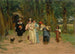 De waarzegster - Adrien Moreau — weergave van het kunstwerk