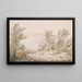 van Een weg op de duinen - Aelbert Cuyp — ingelijst kunstwerk aan de muur