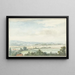 Landschap bij Windsor - Aert Schouman — ingelijst kunstwerk aan de muur