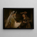 Ahimélec donnant l'épée de Goliath à David - Aert de Gelder — framed artwork on a wall