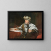 Koning David - Aert de Gelder — ingelijst kunstwerk aan de muur