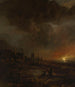 Nachtvissen - Aert van der Neer — weergave van het kunstwerk