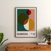 Poster Bauhaus - Kruisende Cirkels