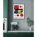 Poster Bauhaus - Formes Géométriques Colorées