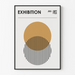 Poster Bauhaus - Gouden Kruising