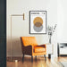 Poster Bauhaus - Gouden Kruising