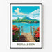 Poster Bora-Bora Frans-Polynesië Vintage