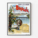 Bordeaux Poster by the Orleans Railway | Vintage