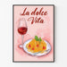 Poster Keuken Decoratie - La Dolce Vita