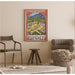 Poster Grenoble Vintage — weergave van het kunstwerk