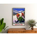Vintage Hohwald Ski Station Poster Alsace