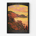 Poster La Hague vintage – Excursies in Normandië (Nez de Jobourg)