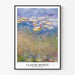Poster De Waterlelies - Claude Monet