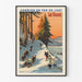 Poster Les Vosges Vintage