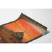 Poster Mont-Saint-Michel vintage – Zonsondergang en tocht met koets