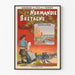 Poster Normandië Bretagne – Zeebaden en excursies (rond 1900)