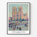 Poster Parijs - Schilderij Notre-Dame de Paris - Maximilien Luce