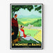Vintage Poster of St-Honoré-les-Bains