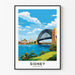 Poster Sydney Vintage