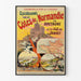 Poster Treinen Normandië Bretagne Vintage