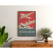 Vintage poster - Stad van New York gemeentelijke luchthavens